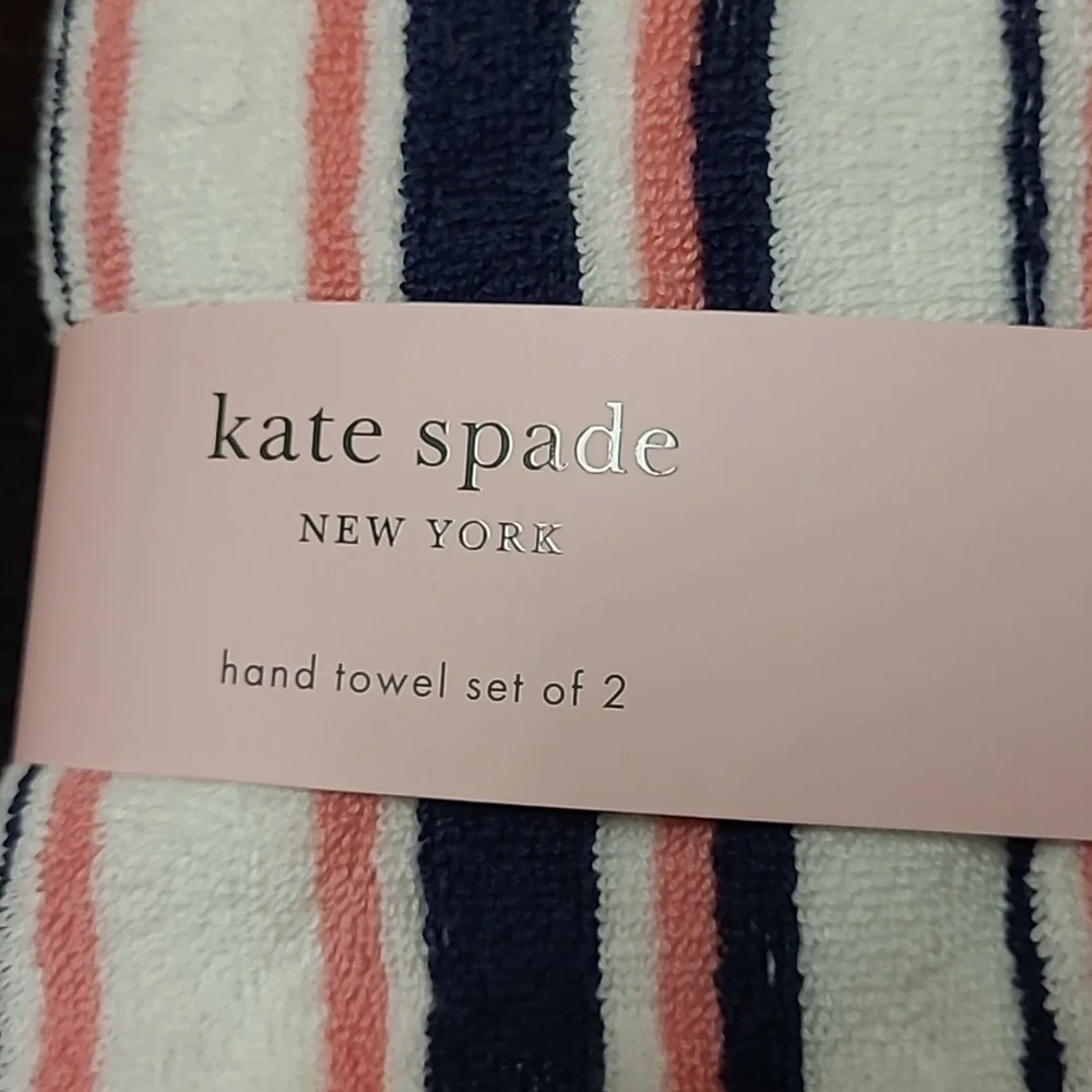 Kate Spade Stripes Bath Towel Set